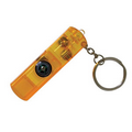 3 Function Whistle / LED Light / Compass Key Chain